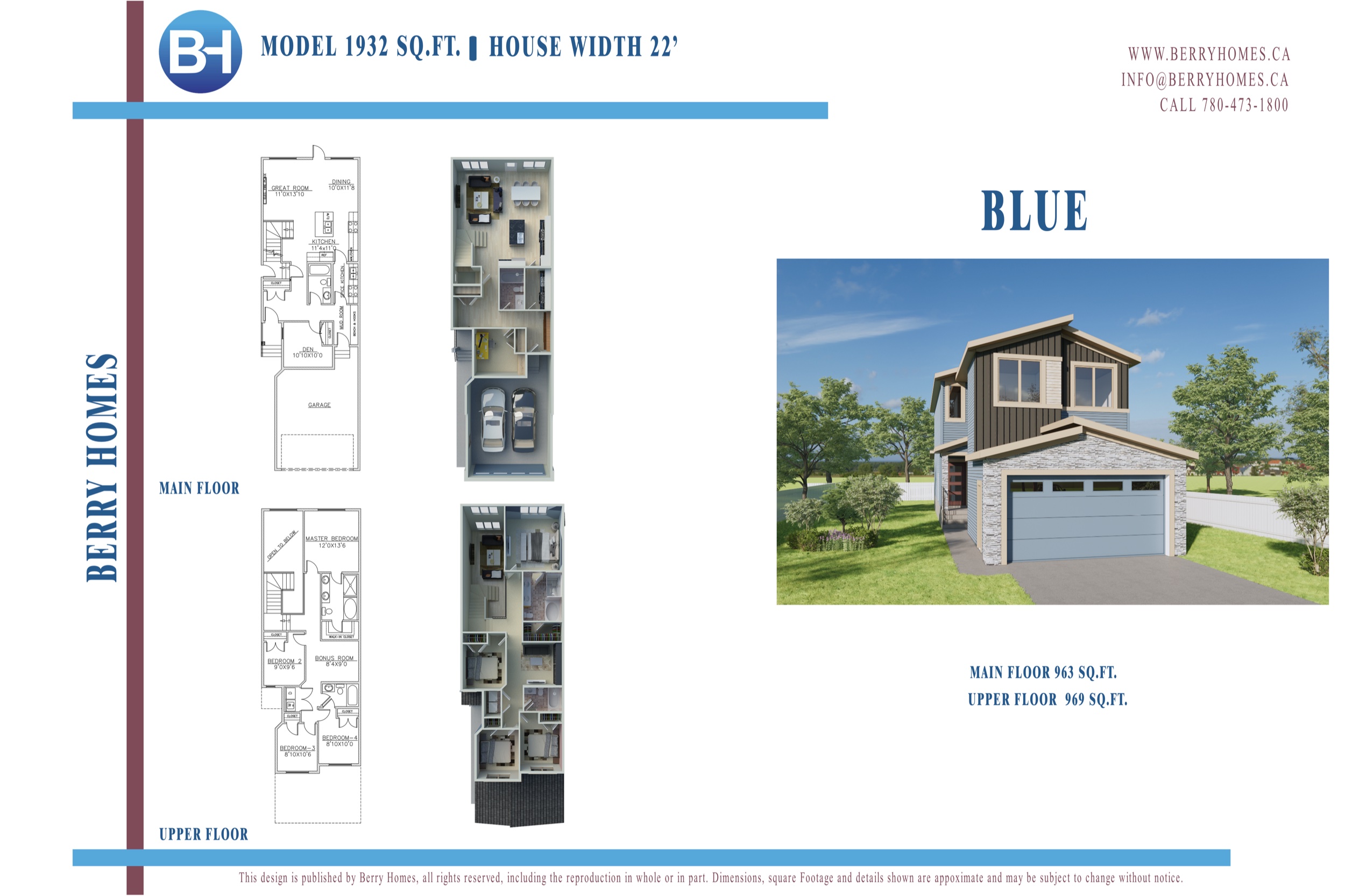 Model BLUE